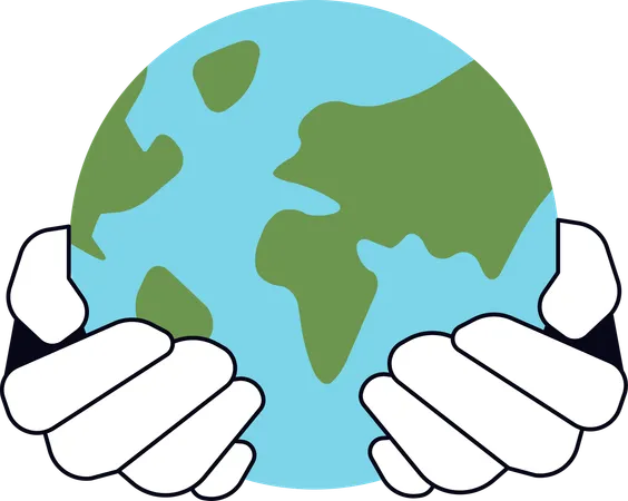 Carbon Footprint  Illustration