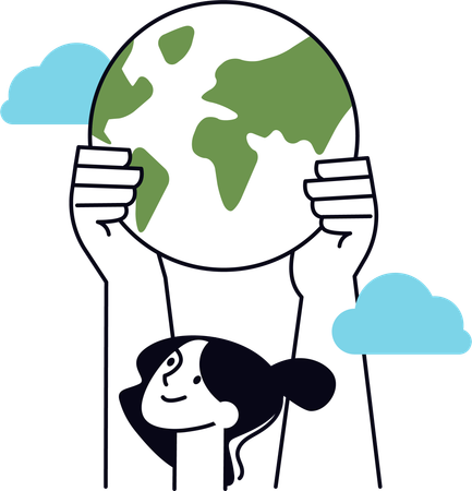 Carbon Footprint  Illustration