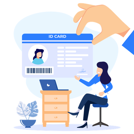 Card Identification  Illustration