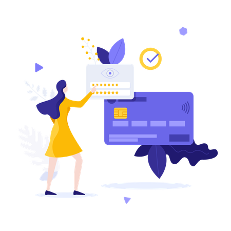 Card payment  イラスト
