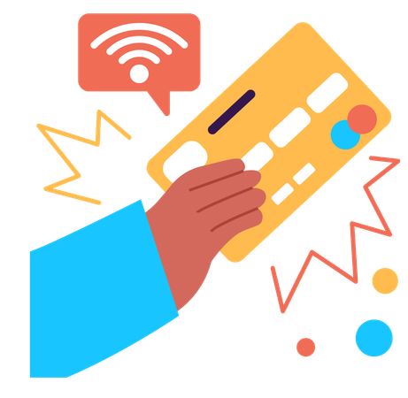Card payment  Illustration