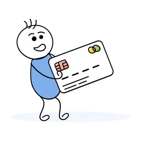 Card Payment  Illustration