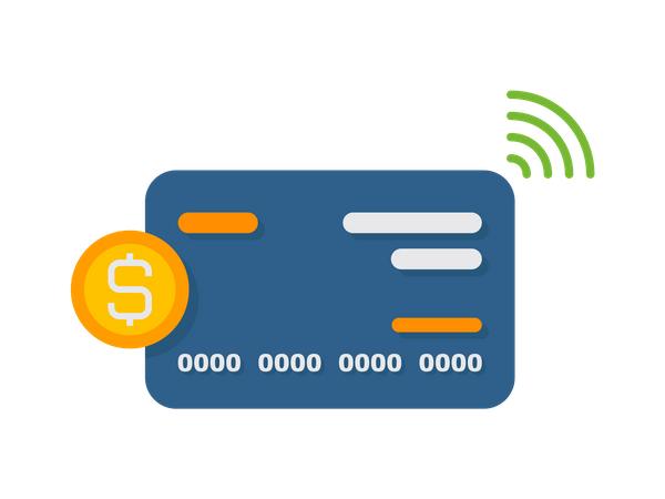 Card Payment  Illustration