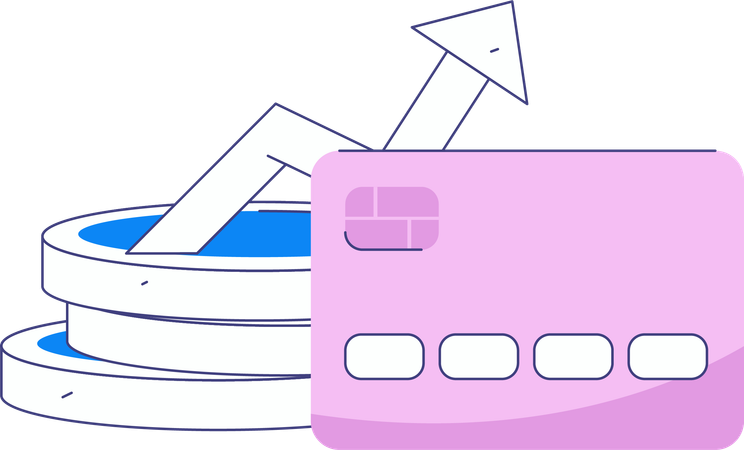 Card payment  Illustration