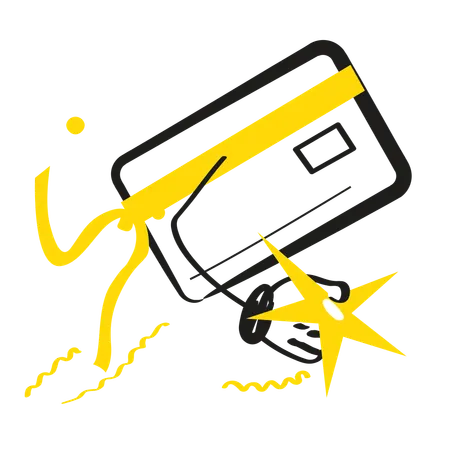 Card payment  Illustration