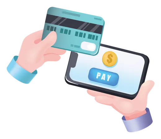 Card Payment  Illustration