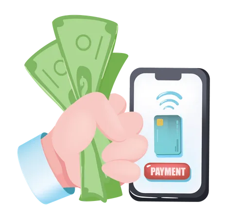 Card Payment  Illustration