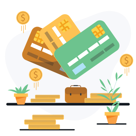 Card Payment  Illustration