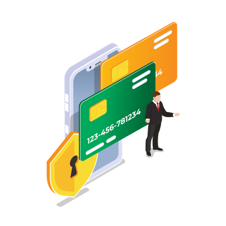 Card Payment  Illustration