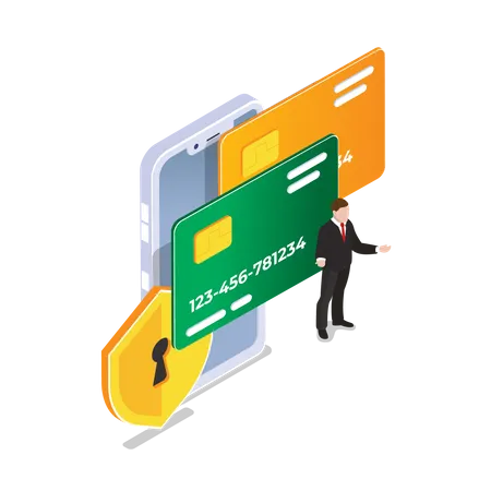 Card Payment  Illustration