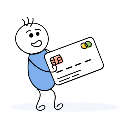 Card Payment  Illustration