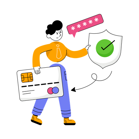 Card Security  Illustration