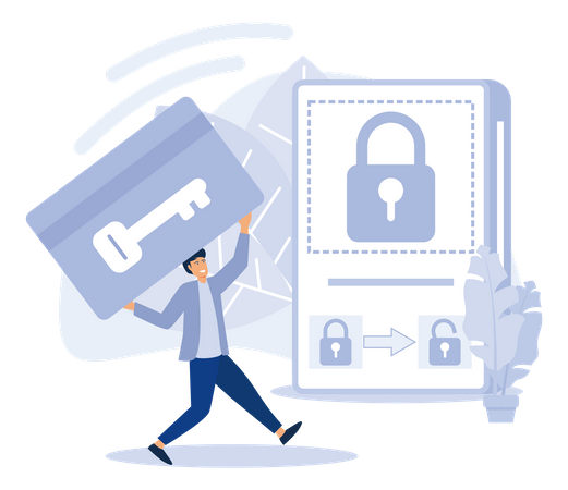 Card Security  Illustration