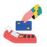 illustration for card swipe machine