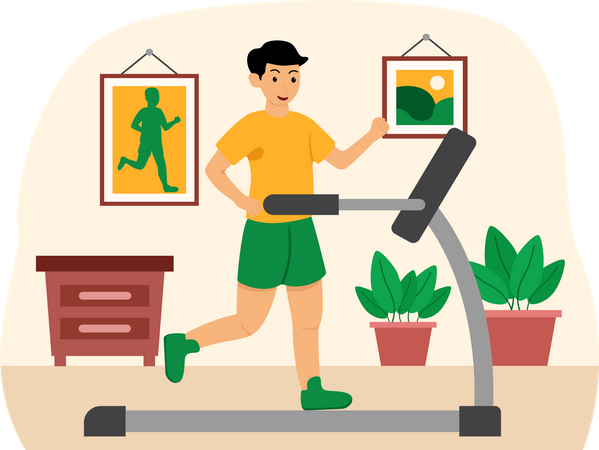 Cardio Workout Exercises On White Backgroud. Exercises For Men. Treadmill,  Cycling And Jumping Rope. Royalty Free SVG, Cliparts, Vectors, and Stock  Illustration. Image 71663864.