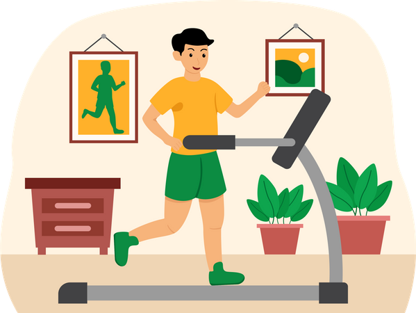 Cardio Exercise  Illustration