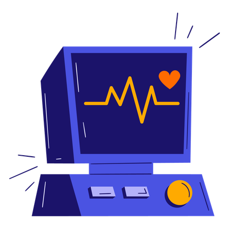 Cardiogramme  Illustration