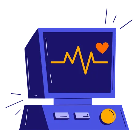 Cardiogramme  Illustration