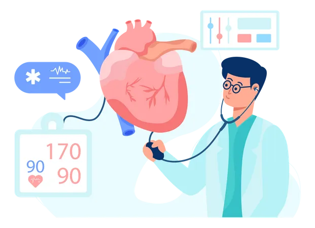 Cardiologist  Illustration
