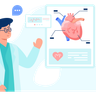 cardiology illustration svg