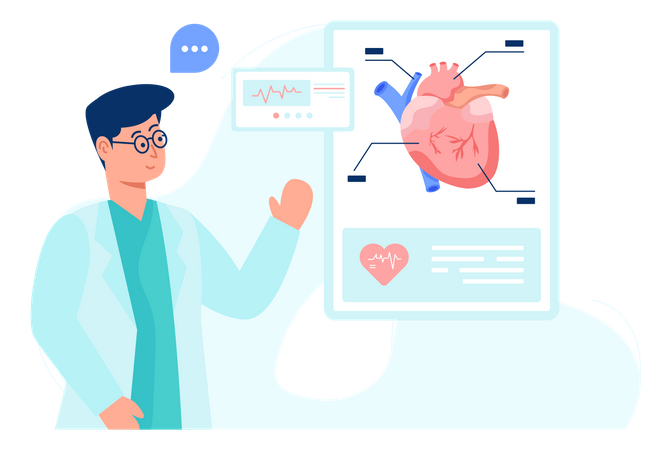 Cardiology  Illustration