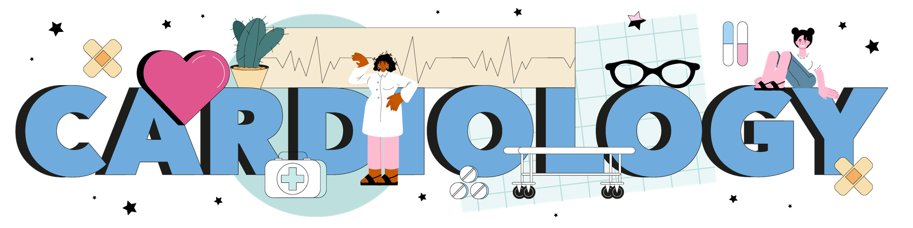 Cardiology  Illustration