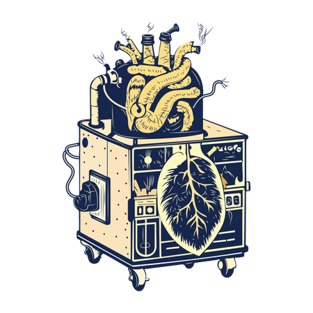 Cardiopulmonary Device  Illustration