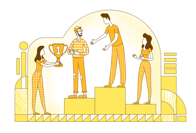 Career achievement  Illustration