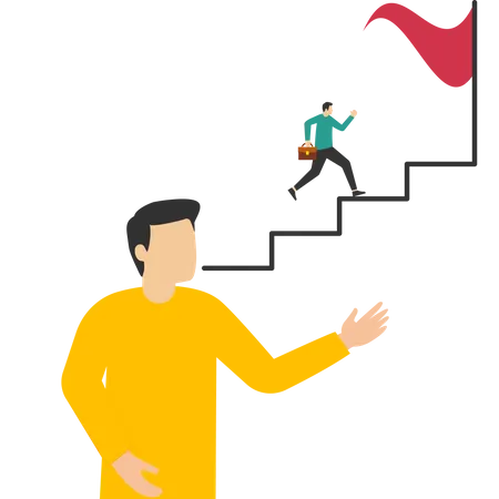 Career advancement  Illustration