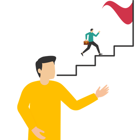 Career advancement  Illustration