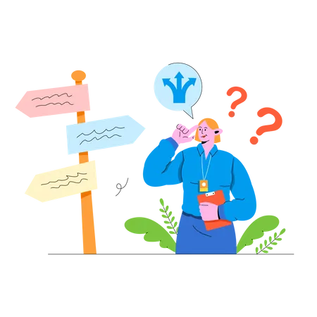 Career Decision  Illustration