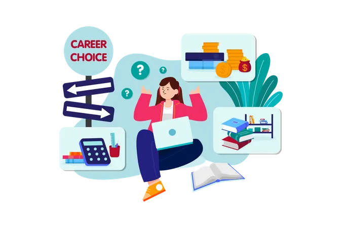 Career Decision  Illustration