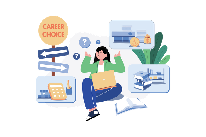 Career Decision  Illustration