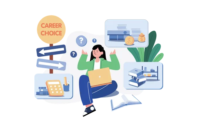 Career Decision  Illustration