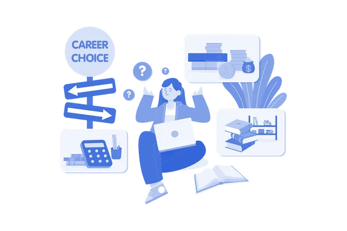 Career Decision  Illustration