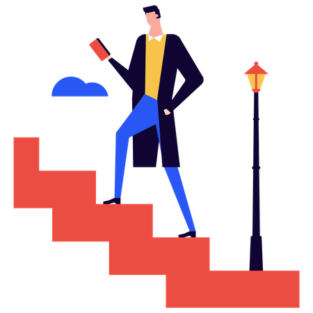 Career Growth  Illustration