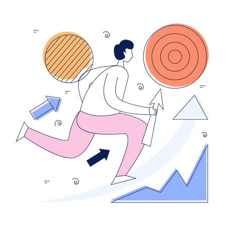 Career growth  Illustration