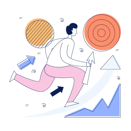 Career growth  Illustration