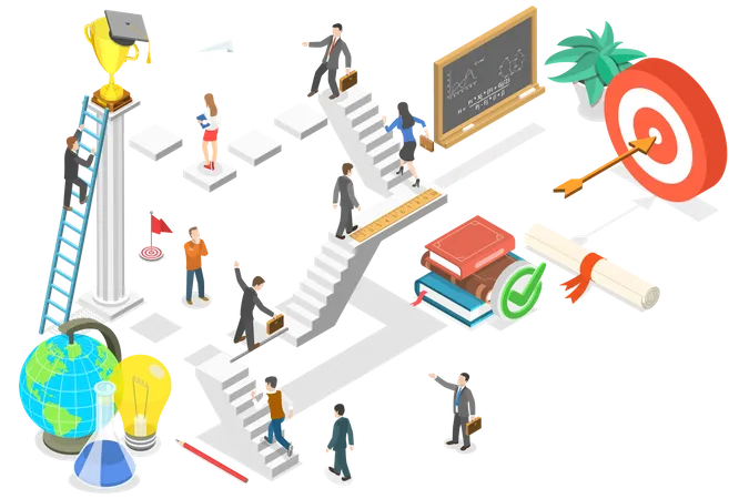 Career growth  Illustration