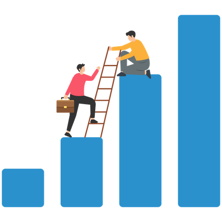 Career growth  Illustration