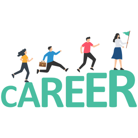 Career growth  Illustration