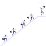 career path illustration free download