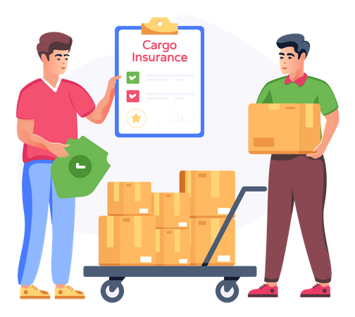 Cargo Insurance Illustration