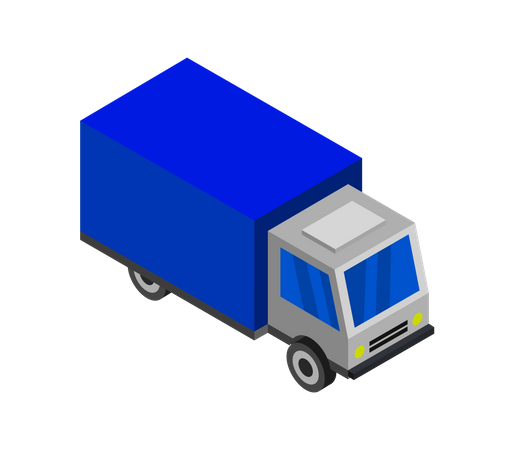 Cargo Truck  Illustration