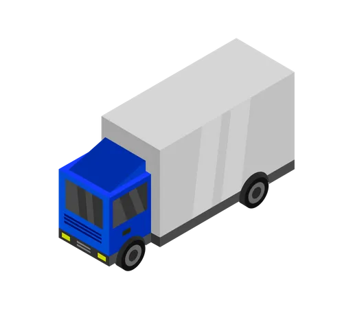 Cargo Truck  Illustration