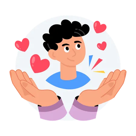 Caring Illustration