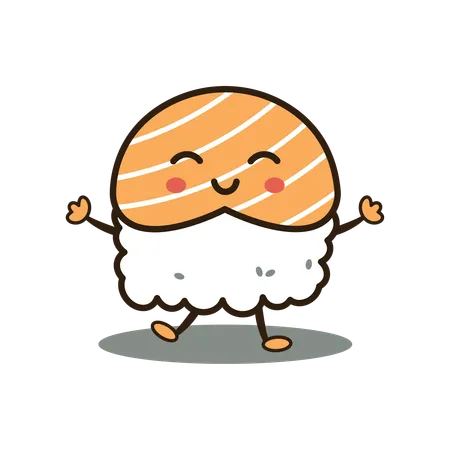 Sushi carino  Illustration