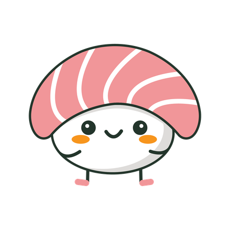 Sushi carino  Illustration