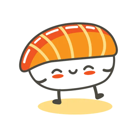 Sushi carino  Illustration