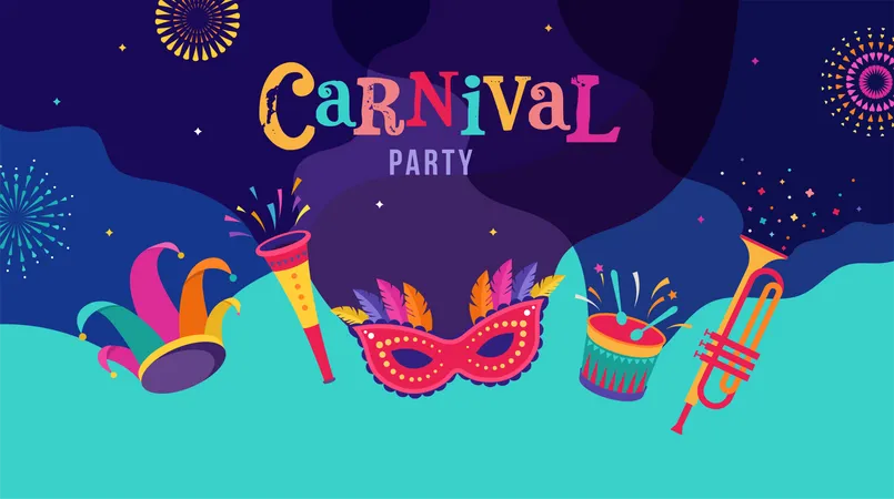 Carnival celebration Illustration